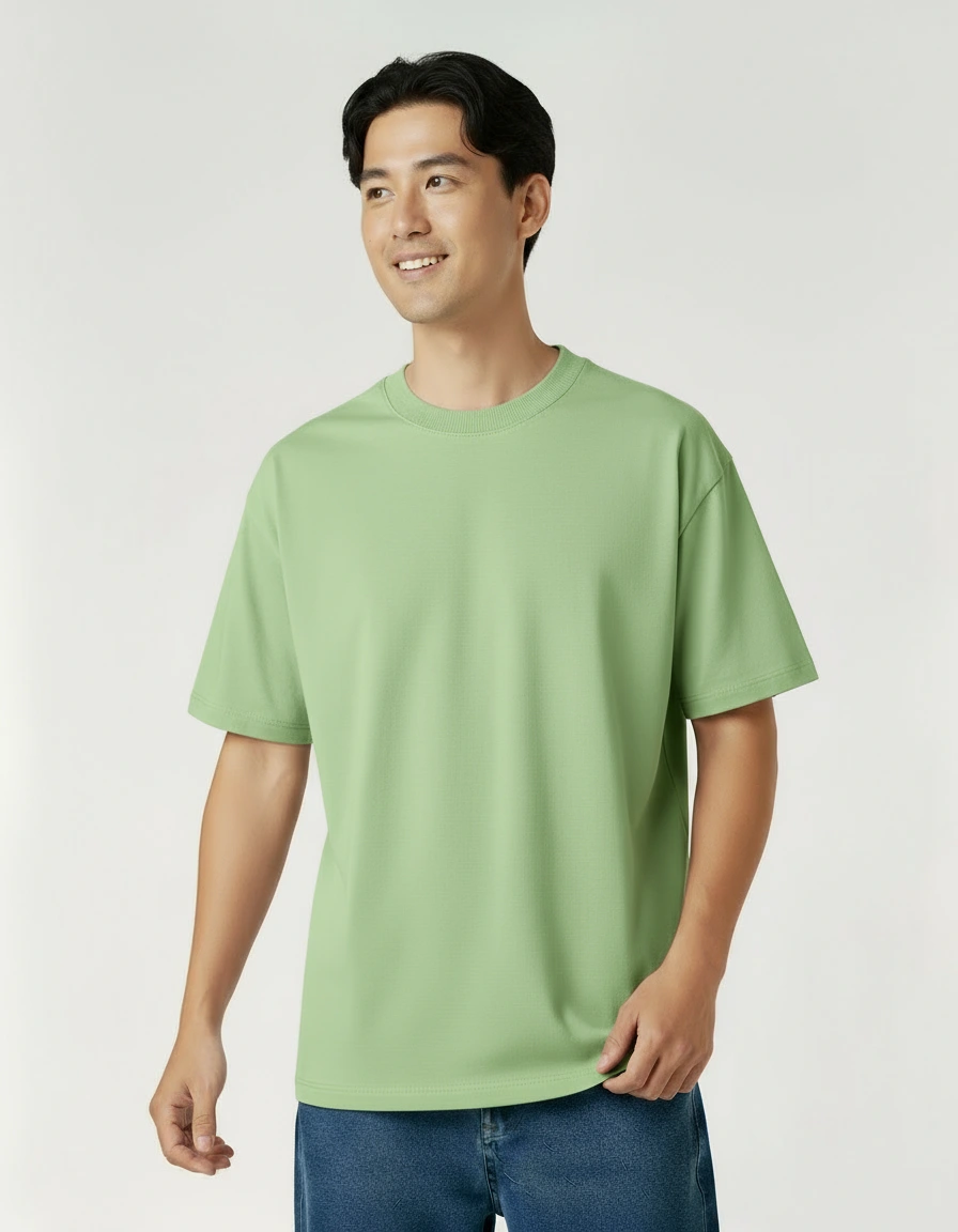 Sage Green Oversized T-Shirt