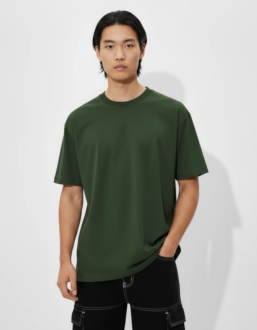 Green Premium Oversized T-Shirt