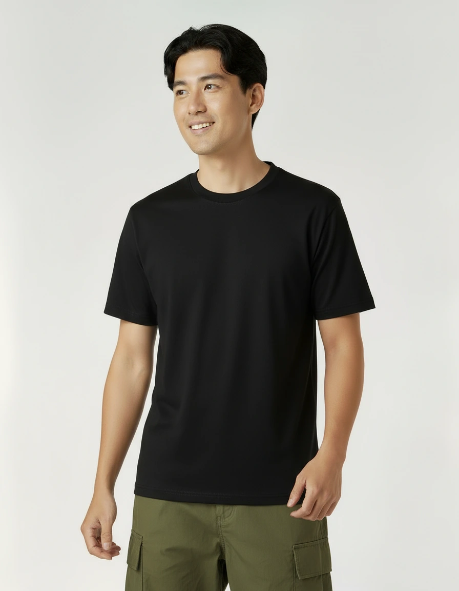Black Classic fit T-Shirt