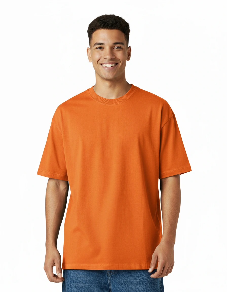 Orange Oversized T-Shirt