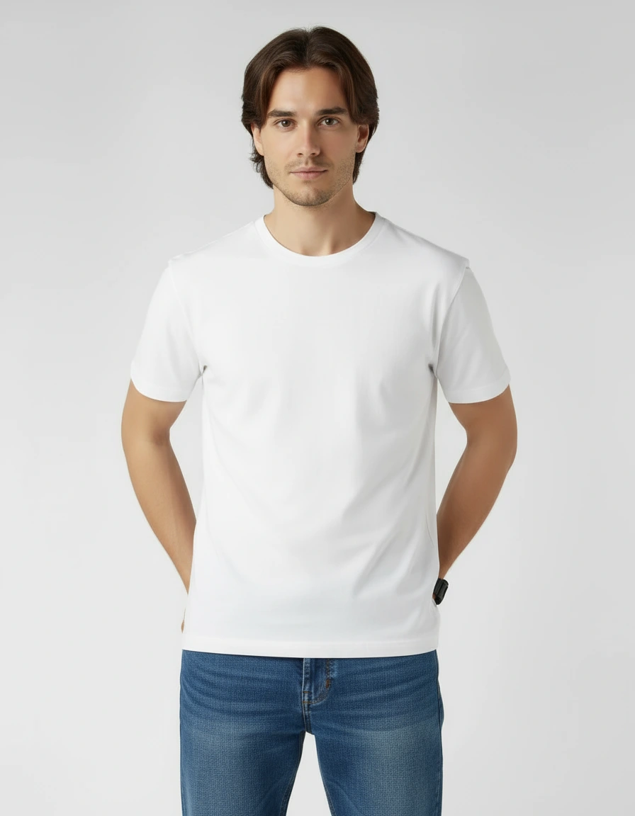 White Classic Fit T-Shirt