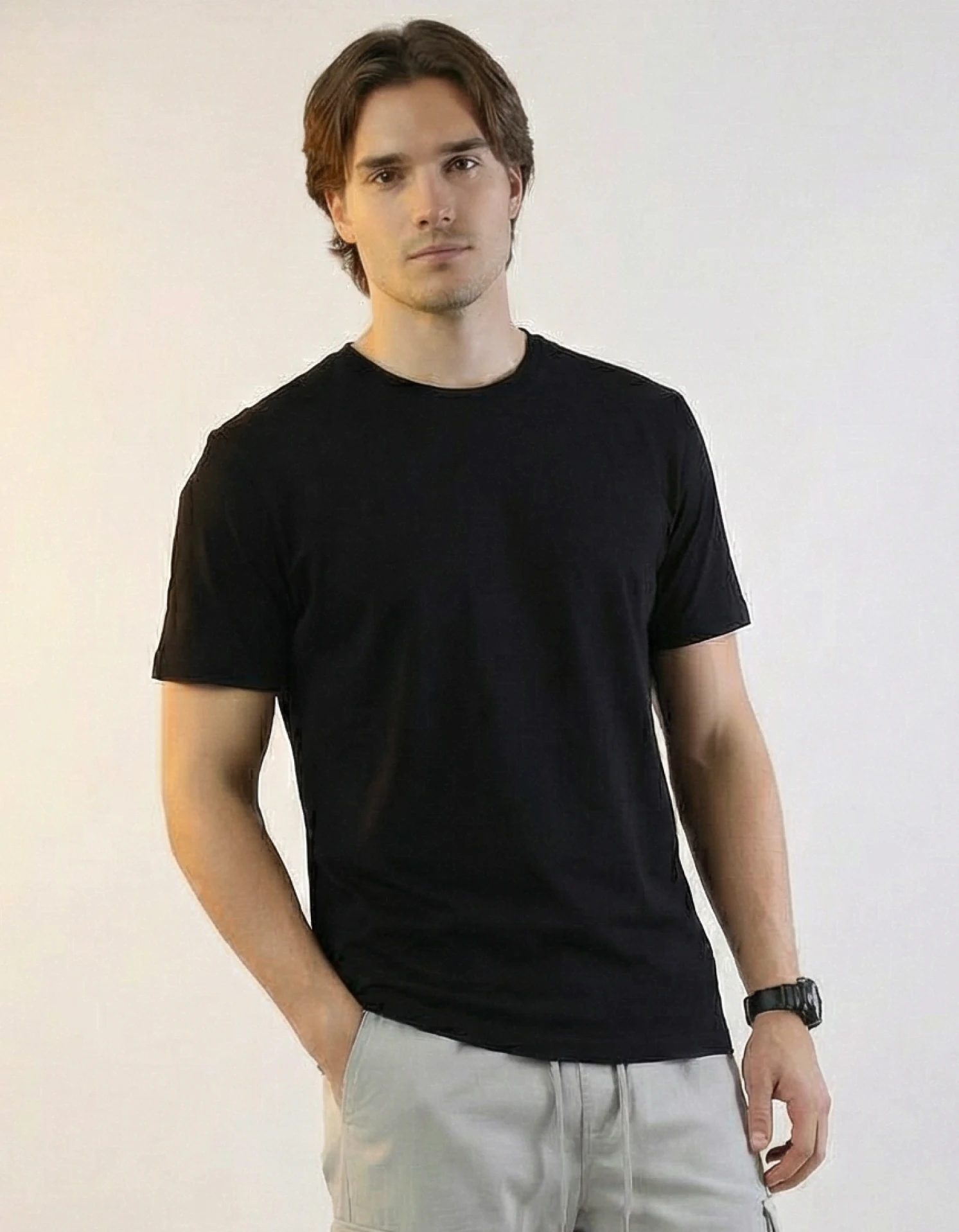 Black Classic fit T-Shirt