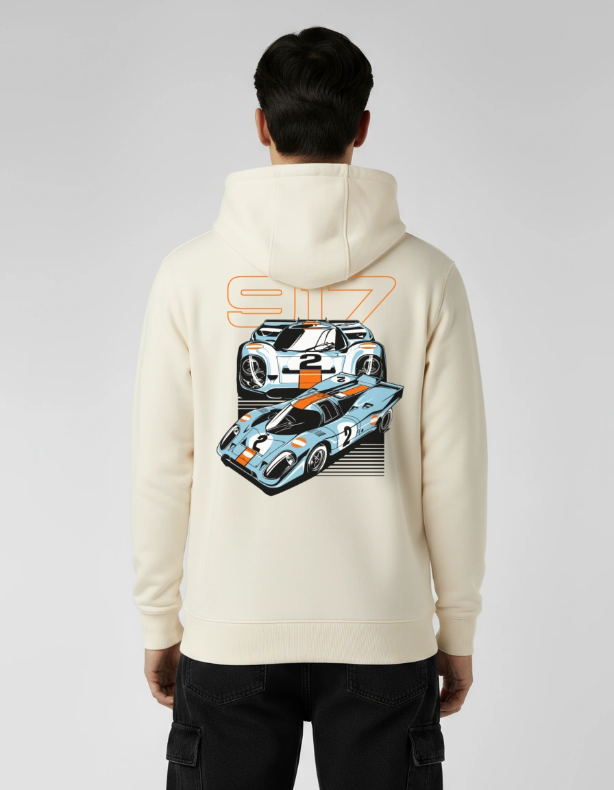 917 Porsche Off-White Hoodie