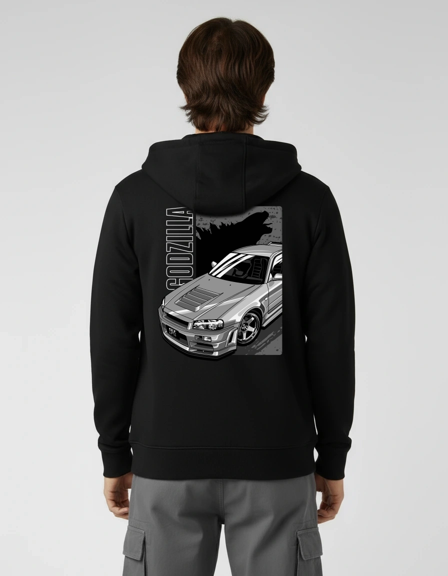 GTR Black Hoodie