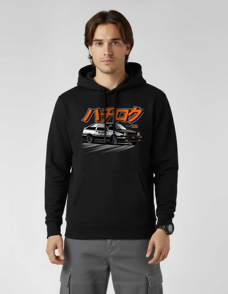 JDM Black Hoodie