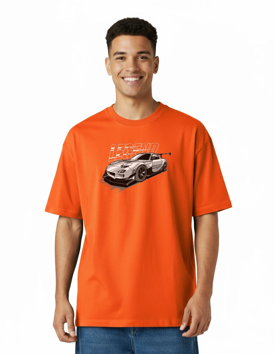Legend Orange Oversized T-Shirt